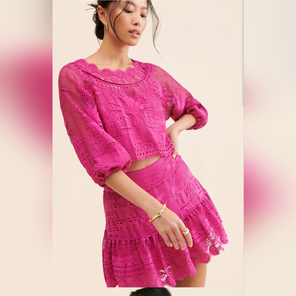 Farm RIO Alucina Luz Mini Skirt & Top